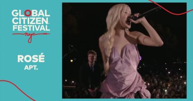 ROSÉ fait ses débuts au Global Citizen Festival avec 'APT'