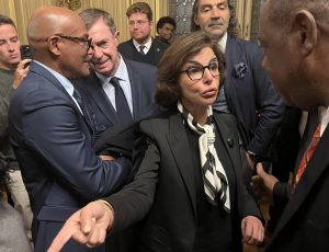 Rachida Dati en visite surprise auprès de la communauté ultramarine