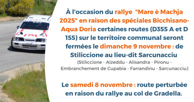 Rallye "Mare è Machja 2025