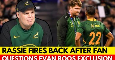 🚨 Rassie répond aux critiques des fans sur Evan Roos