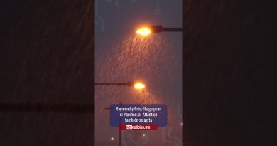 Raymond et Priscilla secouent le Pacifique et l'Atlantique