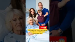 Réaction de Kate et Louis à l'hospitalisation de la reine Camilla