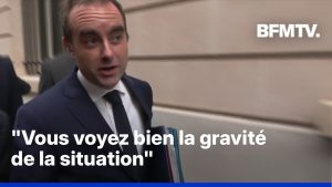 Réaction de Sébastien Lecornu après le rejet des motions de censure