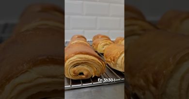 Réalisez des croissants maison en seulement 3h30 !