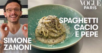 Recette de Cacio e Pepe par le chef étoilé Simone Zanoni
