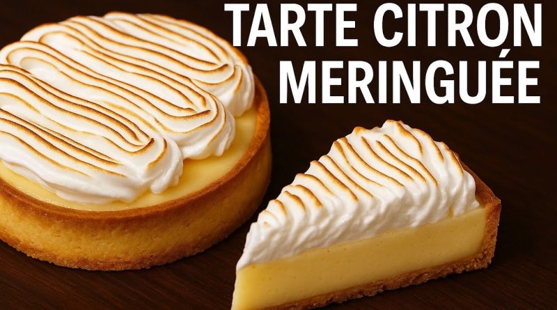 Recette de Tarte Citron Meringuée : CAP Pâtissier