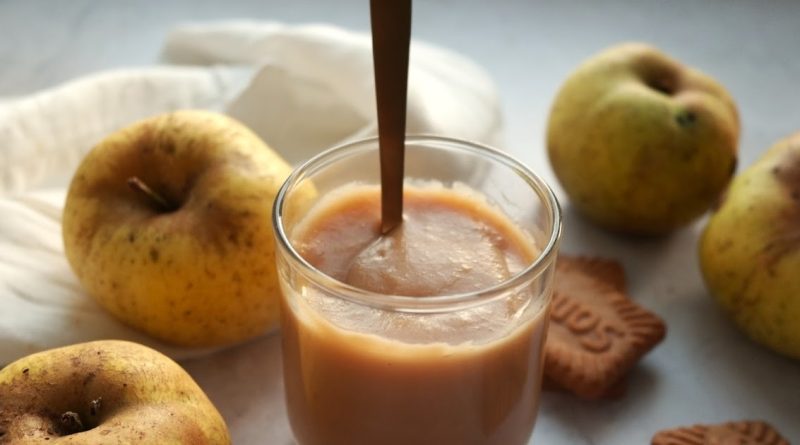 Recette de compote de pommes aux spéculoos : un dessert savoureux et réconfortant