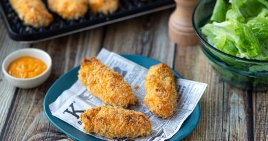 Recette de croquettes de patate douce maison par Amandine Cooking