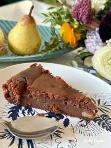 Recette de fondant marrons-chocolat sur le blog famille voyage de Lucky Sophie