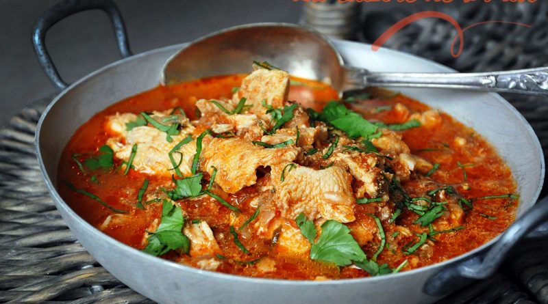 Poulet au yaourt et épices 