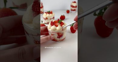 Recette facile de Tiramisu aux fraises 🍓