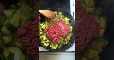 Recette rapide : Courgettes à la viande hachée