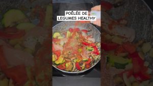 Recette rapide : Légumes sautés et poulet, healthy et protéiné