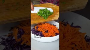 Recette santé : Salade de chou rouge et coleslaw
