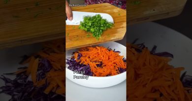 Recette santé : Salade de chou rouge et coleslaw