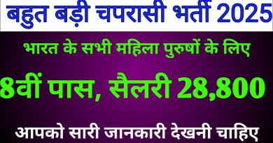 Recrutement 2025 : 8ème, Salaire 28 800, Ouvert à tous