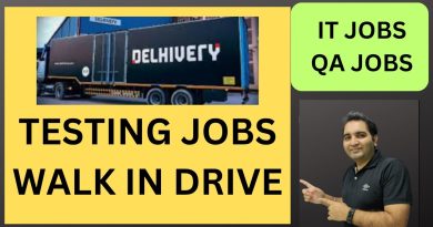 Recrutement de Testeurs chez Delhivery | Opportunités QA