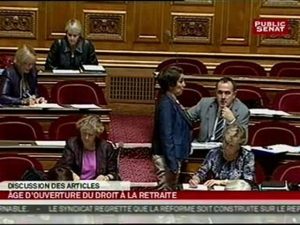 Réforme des retraites : Séance du 8 octobre 2010
