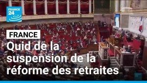 Réforme des retraites : débat sur sa suspension à l'Assemblée