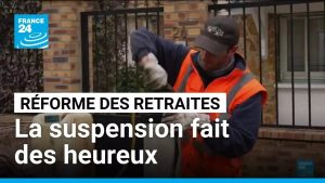 Réforme des retraites : la suspension réjouit certains
