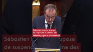 Réforme des retraites : le Premier ministre prend la parole