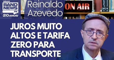 Reinaldo – Haddad critique les taux d'intérêt élevés et étude sur transport