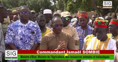 Réinstallation des producteurs : le ministre SOMBIE donne des directives