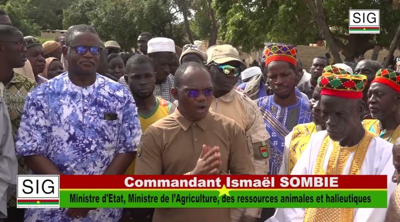 Réinstallation des producteurs : le ministre SOMBIE donne des directives