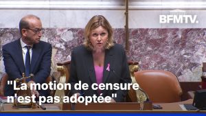 Rejet des motions de censure contre le gouvernement Lecornu