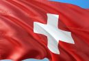 Switzerland, Alps, Matterhorn, lake, mountains, Swiss flag, Geneva