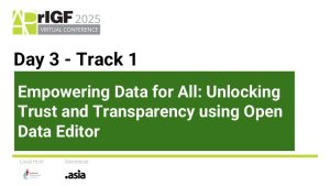 Renforcer la confiance grâce à l'édition de données ouvertes