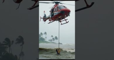 Rescue en Hélicoptère au Cœur de la Tempête