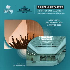 Résidences croisées Breizh-Rényon 2026 - Cité des Arts Réunion