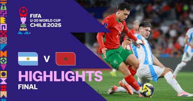Résumé : Argentine vs Maroc | Coupe du Monde U20 2025