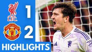 Résumé : Liverpool s'incline face à Manchester United (1-2)