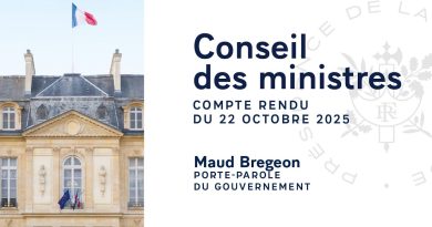 Résumé du Conseil des ministres du 22 octobre 2025