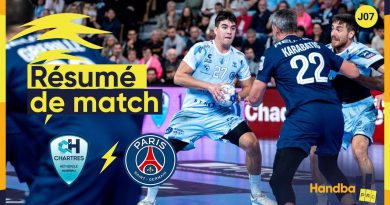 Résumé du match Chartres-Paris en handball