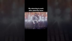 Retour de mon congé de paternité !