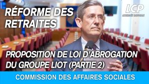 Retraites : Abrogation proposée par le groupe LIOT - Partie 2