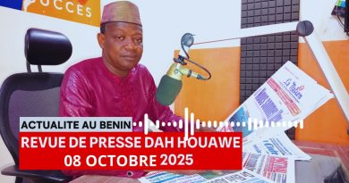 🔴 Revue de Presse Dah Houawé - 8 Octobre 2025