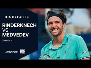 Rinderknech bat Medvedev et atteint la finale à Shanghai !