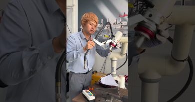 Robot industriel : tri, soudure et main araignée