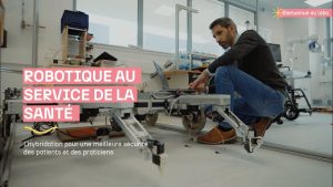 Robotique au service de la santé : Découvrez notre labo