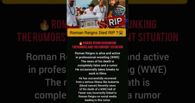 Roman Reigns : Vérités sur les rumeurs et sa situation actuelle