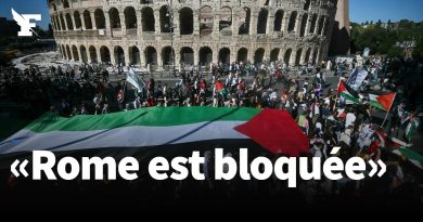 Rome : une marée humaine pour soutenir les Palestiniens