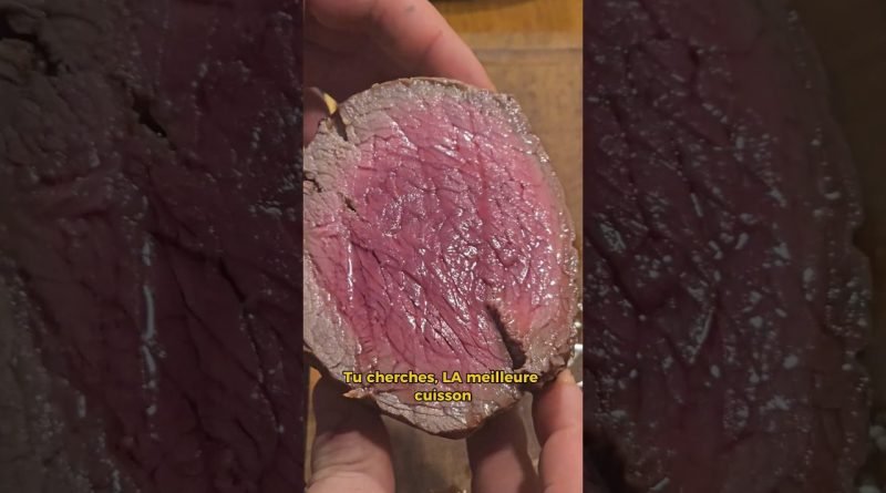 Rôti de bœuf : la cuisson parfaite avec un thermomètre