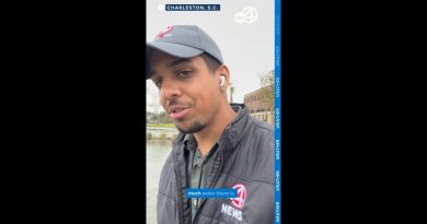 Routes FERMÉES à Charleston en raison d'inondations côtières