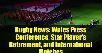 Rugby : Conférence de presse au Pays de Galles et retraites