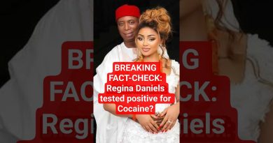 Rumeur : Regina Daniels a-t-elle été testée positive à la cocaïne ?