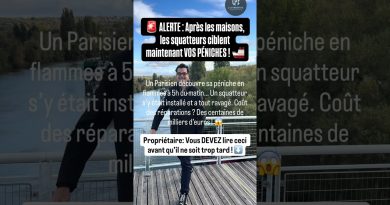SQUATTEURS : Nouvelle cible, les péniches ! 😱